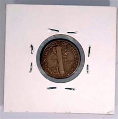 1942-P Mercury Dime Railroad Rim Error Silver US Mint Error